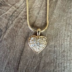 Sparkly Heart Necklace